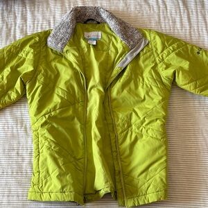 Columbia Lime Green Ski Jacket